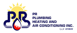 PR Plumbing, Heating, Air Conditioning & Water Heaters Logo