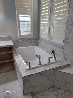 Roman Tub & Open Shower Installation
