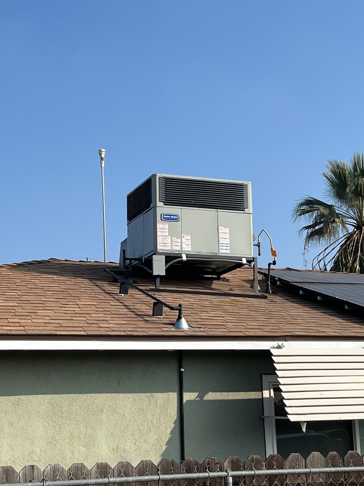 Top quality heating and air conditioning packaged unit install!